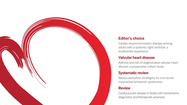 Cardiovasculaire ziekte bij sikkelcelziekte: ondergediagnosticeerde drijver van mortaliteit