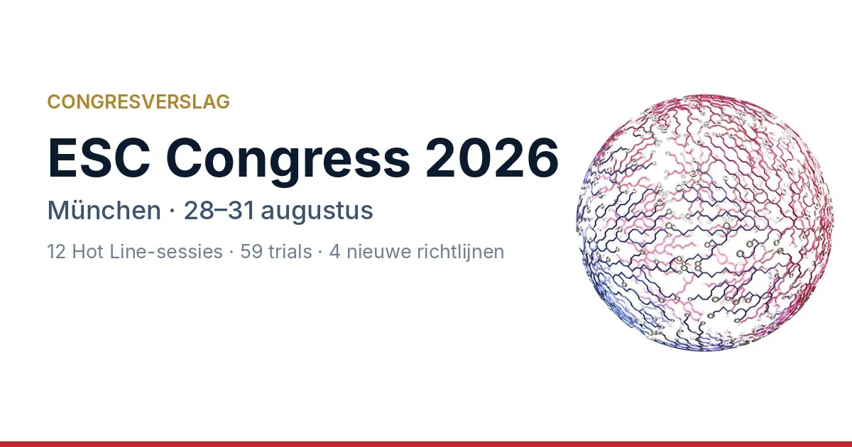 ESC Congress 2026 — Live vanuit München