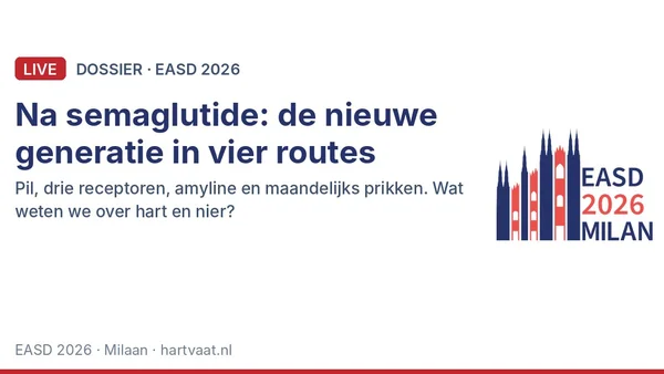 Na semaglutide: de nieuwe generatie cardiometabole middelen in vier routes, van pil tot drievoudige agonist